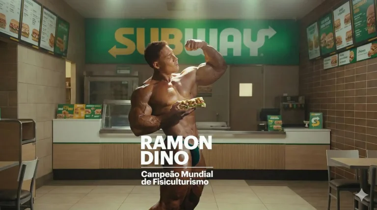Subway declara guerra aos "frangos" do fast-food em nova linha hiperproteica com Ramon Dino