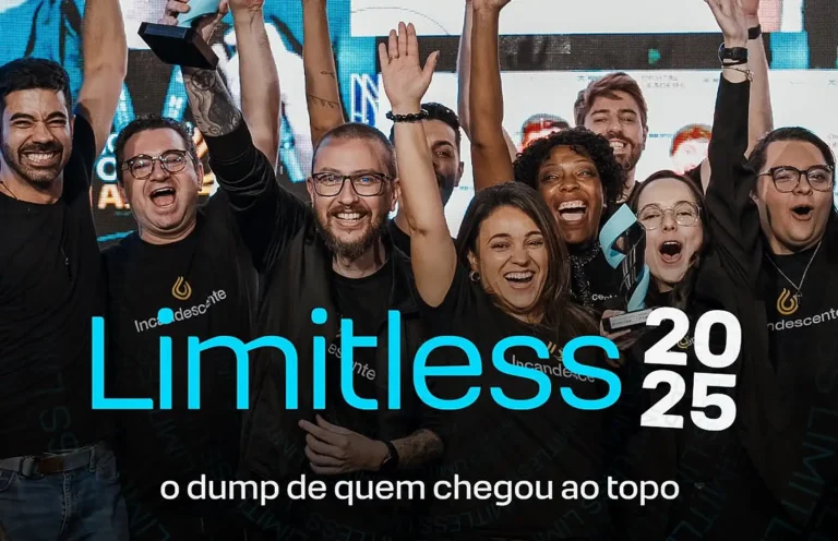 Equipes que participaram do Ranking Limitless RD Station em 2025, reconhecendo as 54 agências de destaque, destaque para o sucesso e inovação no mercado digital.